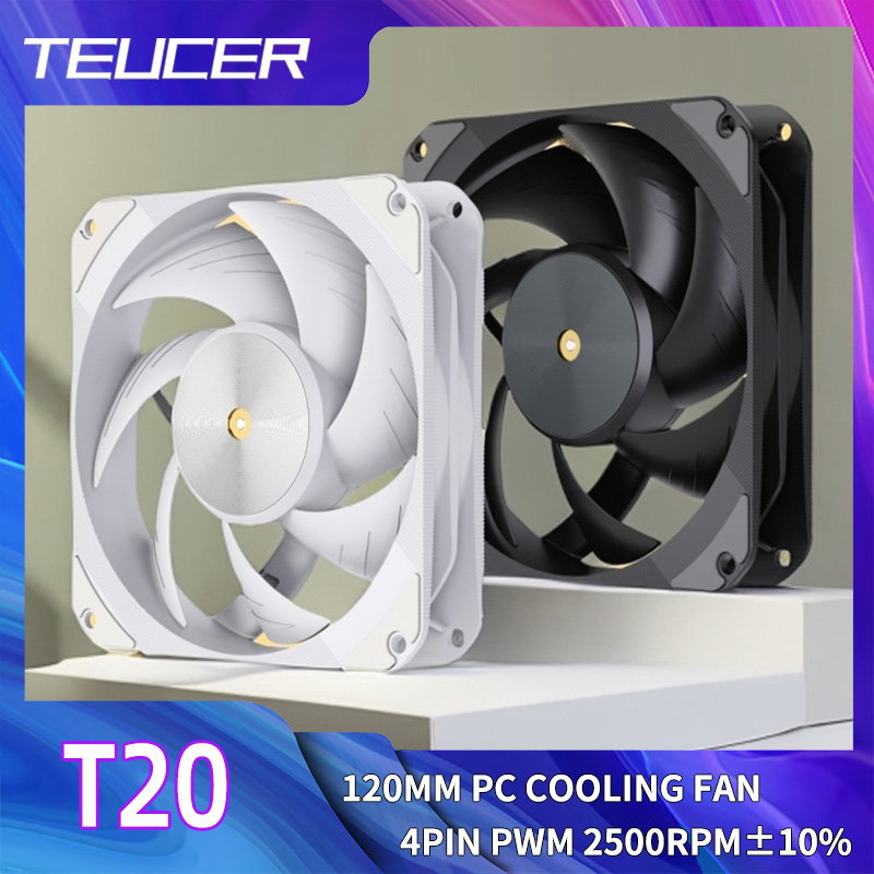 Pc Gaming Ff - TEUCER T20 120Mm 4Pin PWM Kipas