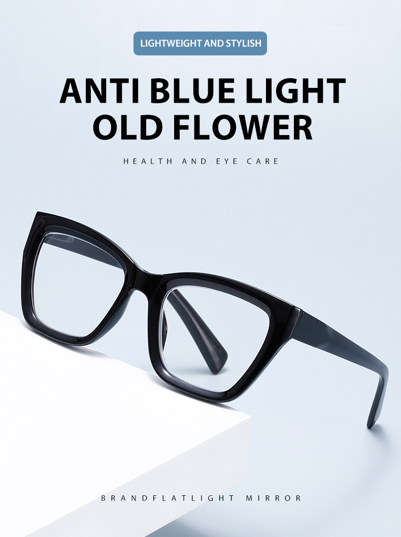 Gaming Glasses Blue Light - Kacamata Anti Cahaya Biru Model Cat