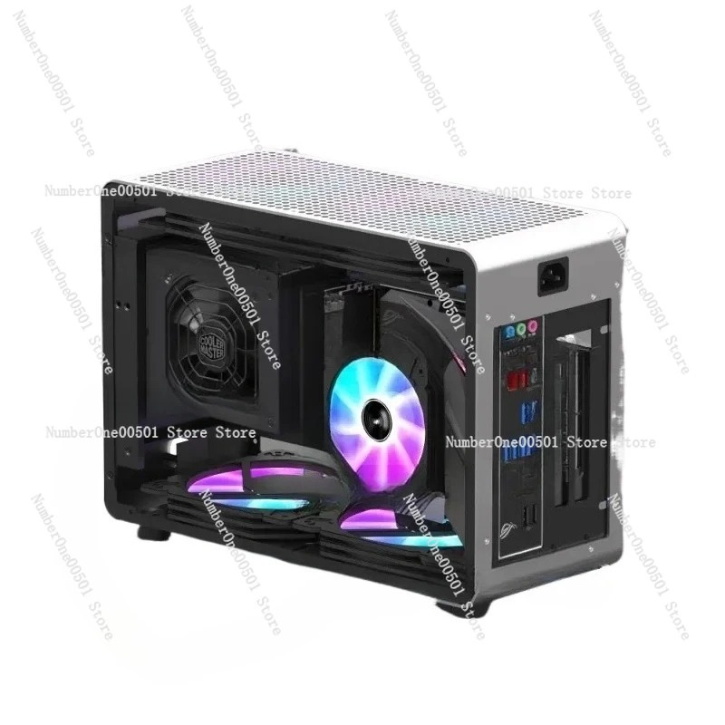 Pc Gaming Water Cooling - Casing Aluminium A4 ITX SFX 240mm