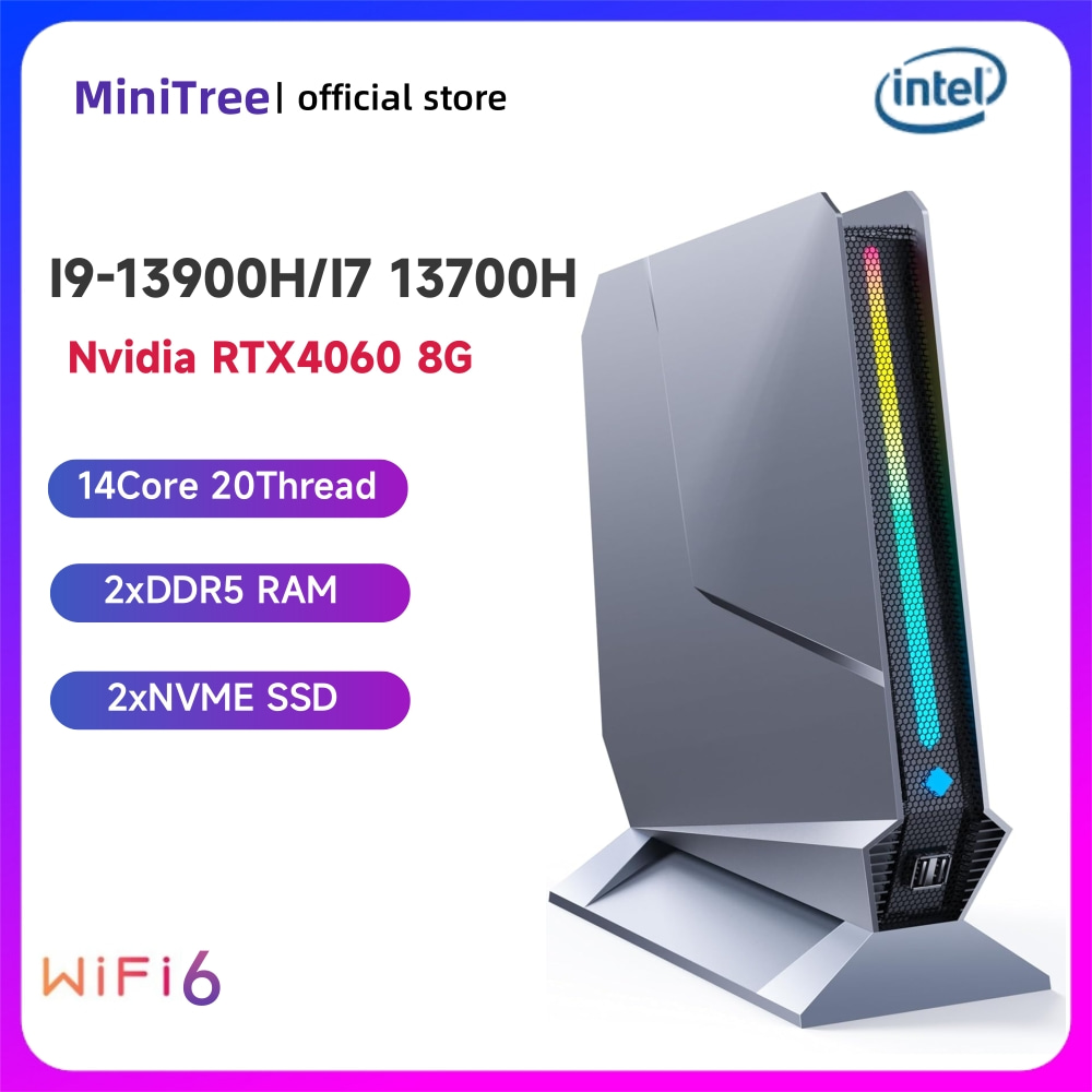 Pc Gaming Nvidia - Komputer Gaming Mini Desktop Core i9-13900H