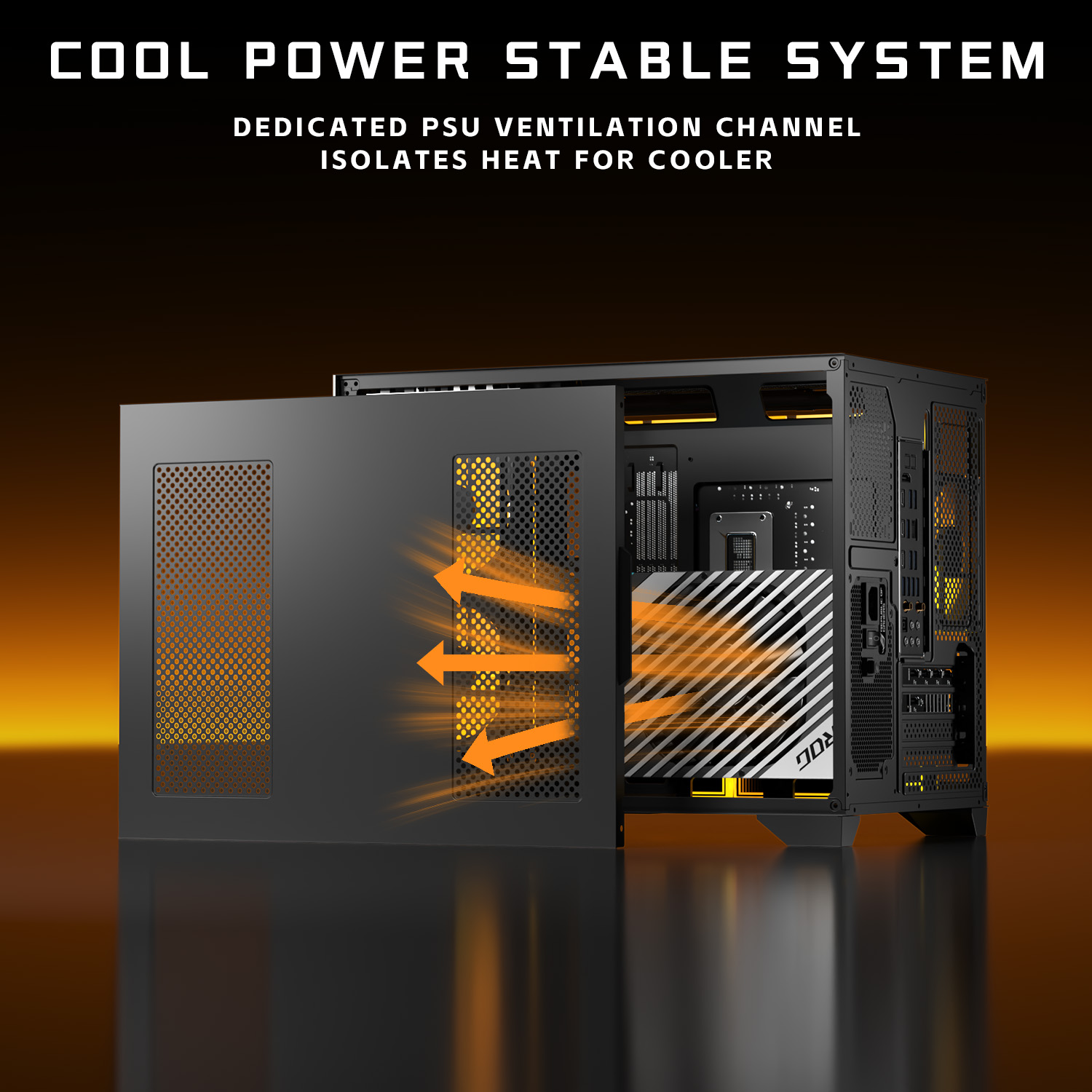 Casing PC Gaming Micro-ATX den - Pc Gaming Center ulasan dan harga