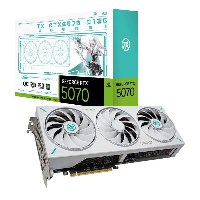2025 TX-RTX5070-O12G GDDR7 OC  - Pc Gaming Nvidia ulasan dan harga