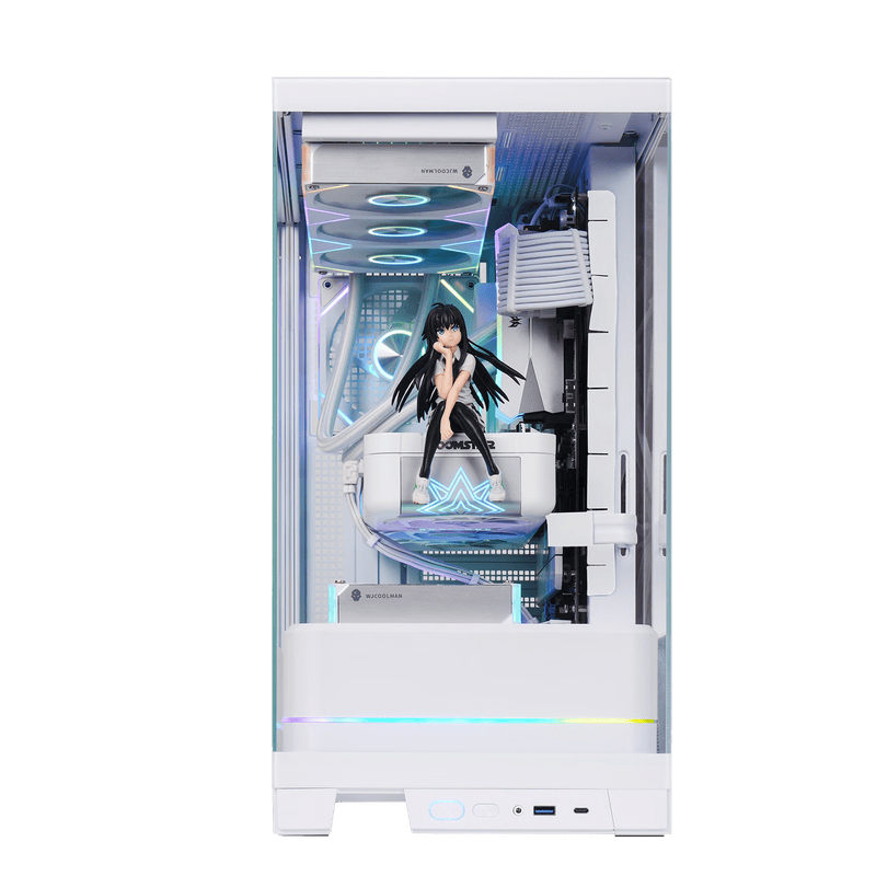WJCOOLMAN Realm V2, Casing PC  - Pc Gaming Water Cooling ulasan dan harga