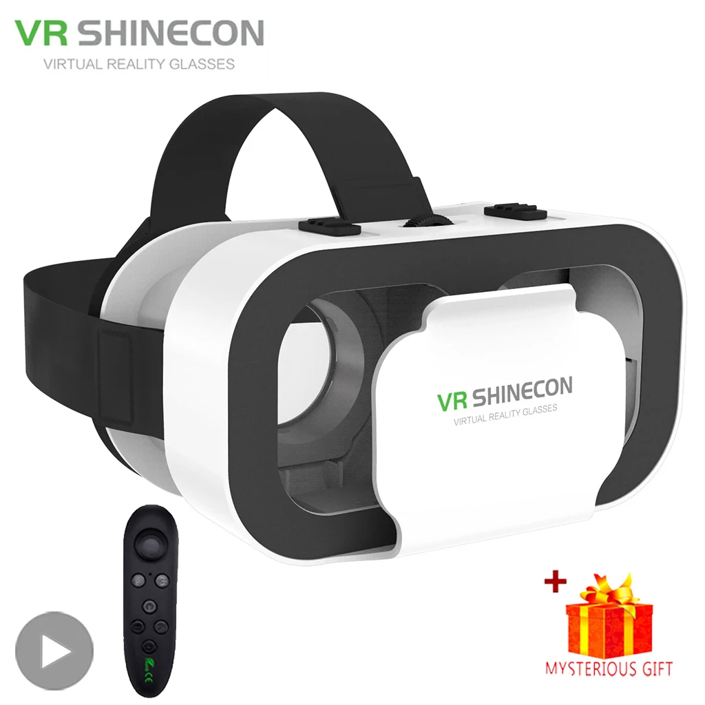 Kacamata VR Shinecon 3D, Heads - Vr Headset Pc ulasan dan harga