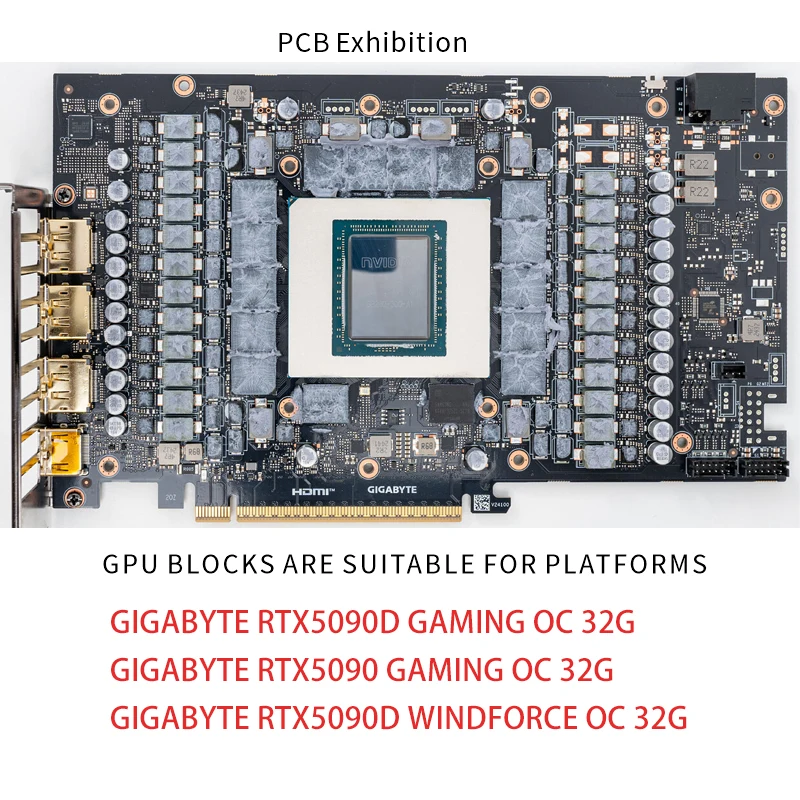 Bykski N-GV5090DWF-X Blok GPU  - Pc Gaming Water Cooling ulasan dan harga
