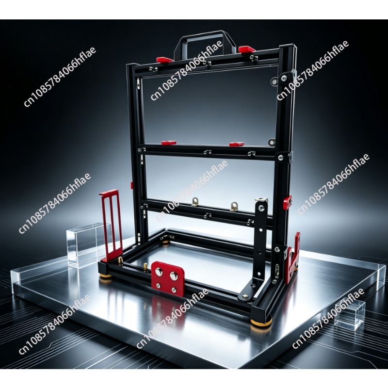Rak Uji PC Open Frame Vertikal - Pc Gaming Water Cooling ulasan dan harga