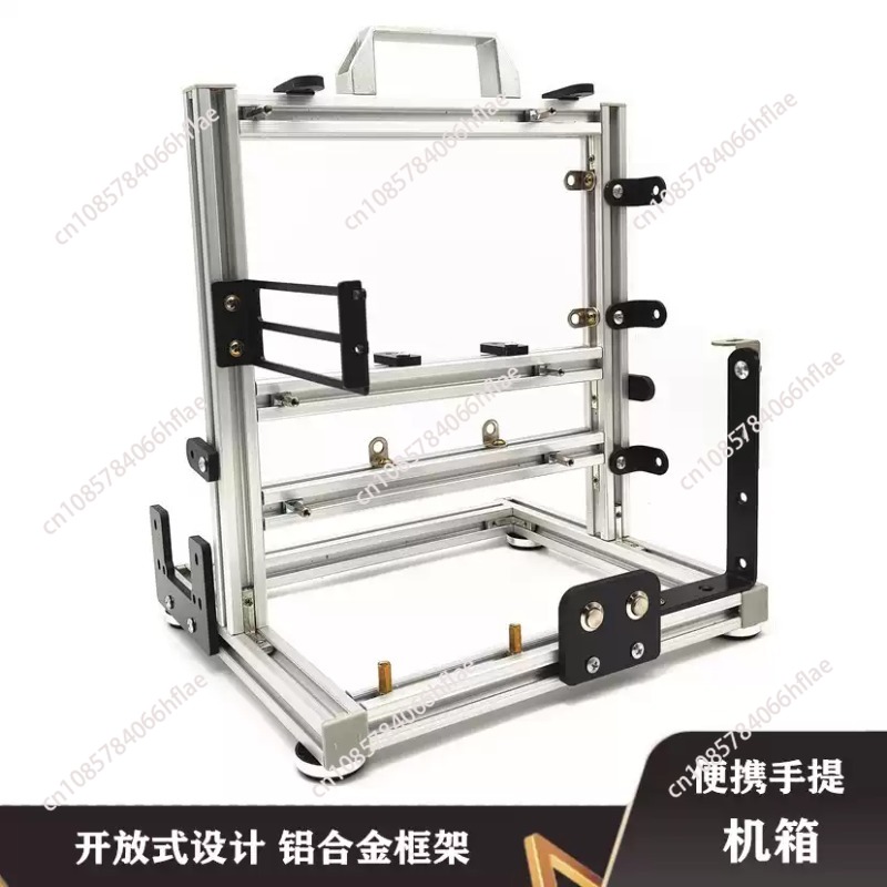 Rak Uji PC Open Frame Vertikal - Pc Gaming Water Cooling ulasan dan harga