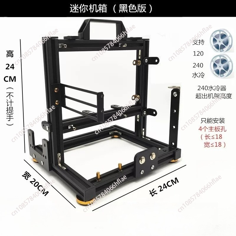 Rak Uji PC Open Frame Vertikal - Pc Gaming Water Cooling ulasan dan harga