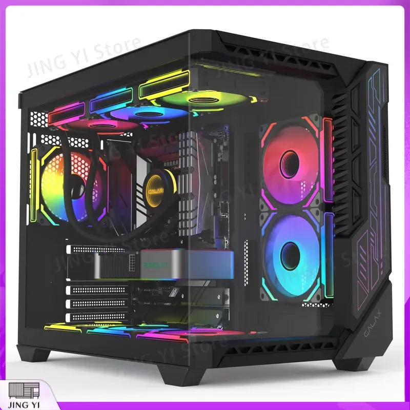 Casing PC Gaming RGB Mid Tower - Pc Gaming Water Cooling ulasan dan harga