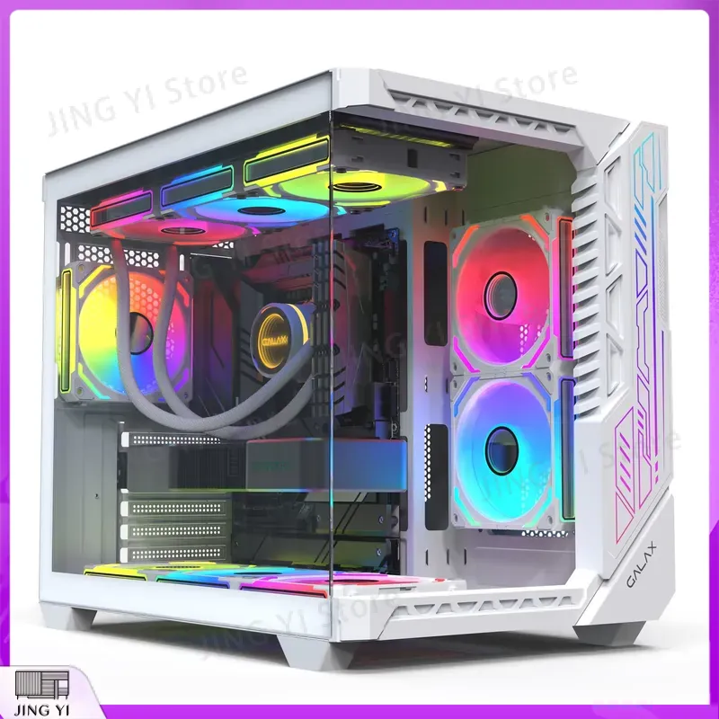 Casing PC Gaming RGB Mid Tower - Pc Gaming Water Cooling ulasan dan harga