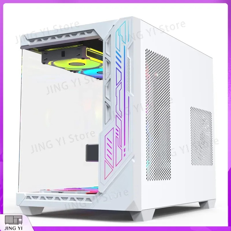 Casing PC Gaming RGB Mid Tower - Pc Gaming Water Cooling ulasan dan harga