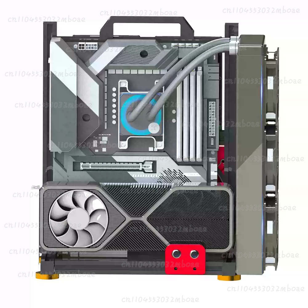 Rak PC Gaming Vertikal Terbuka - Pc Gaming Water Cooling ulasan dan harga