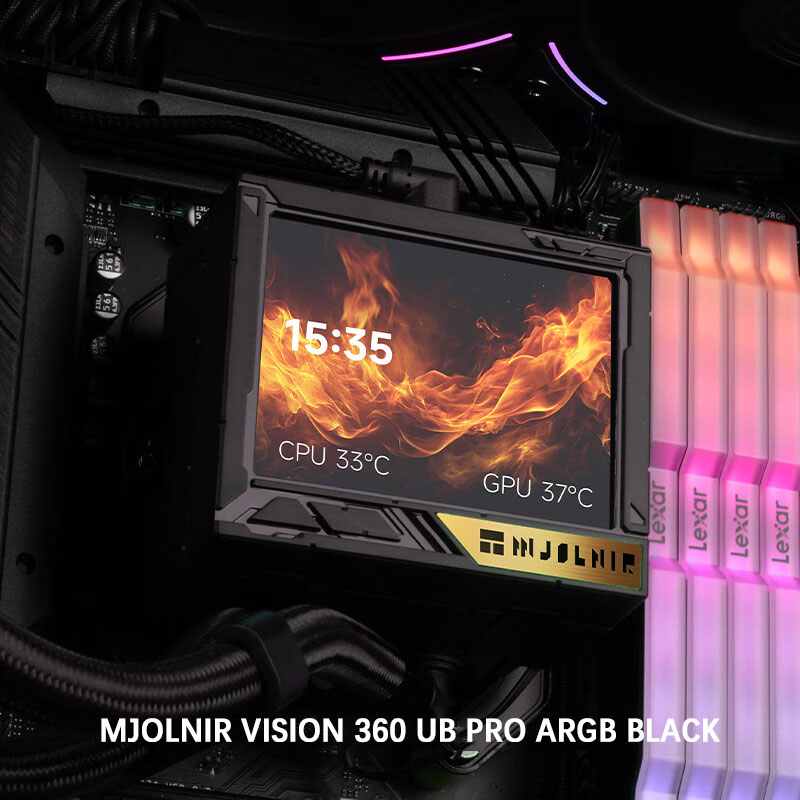 Thermalright Mjolnir VISION 36 - Pc Gaming Water Cooling ulasan dan harga