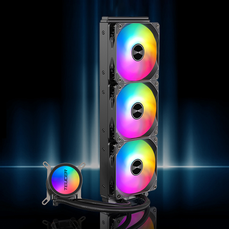 TEUCER AF-S360, pendingin air  - Pc Gaming Water Cooling ulasan dan harga