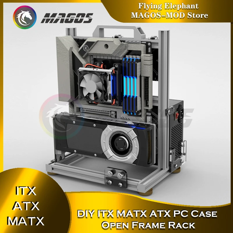 DIY gamer kabinet MOD ITX MATX - Pc Gaming Center ulasan dan harga
